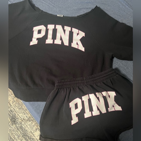 PINK Victoria's Secret Pants - Pink shorts set